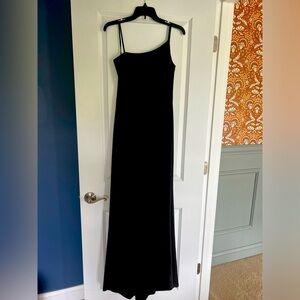Black evening gown